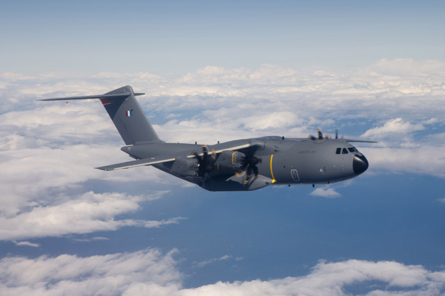 Maiden flight of the first production Airbus A400M